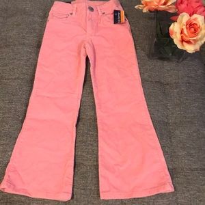 Pink corduroy pants